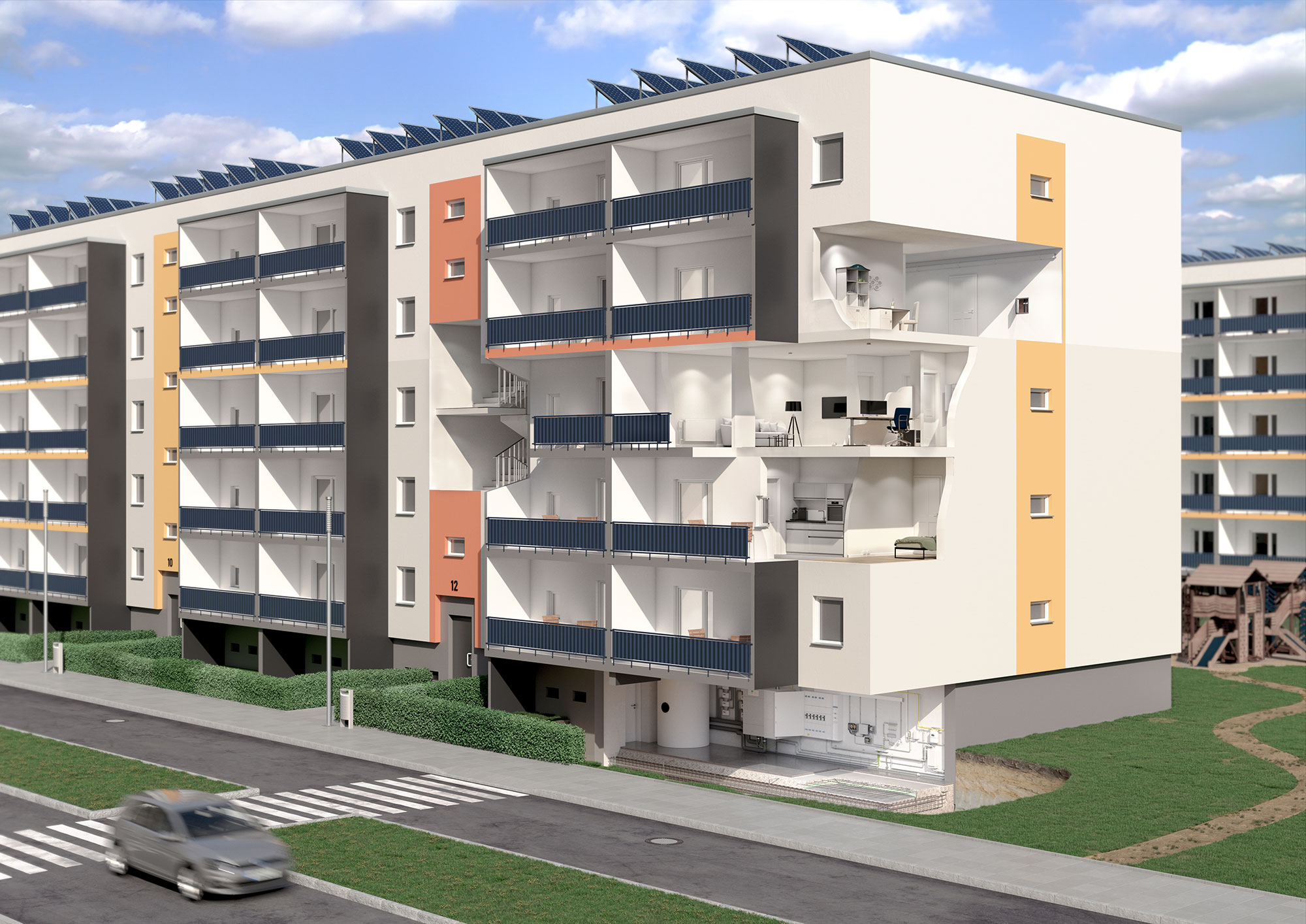Electrical installations in residential housing construction | OBO