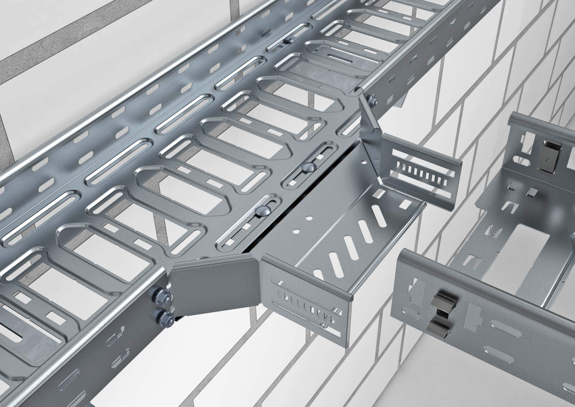 Less is more: Standardised fittings for all OBO cable trays | OBO