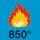 retardante a la llama 850°C