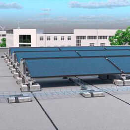 PV mounting systems flat roof