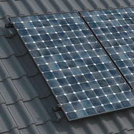 PV mounting systems, pitched roofs