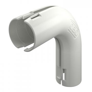 Curva Quick-Pipe 90º, blanco puro