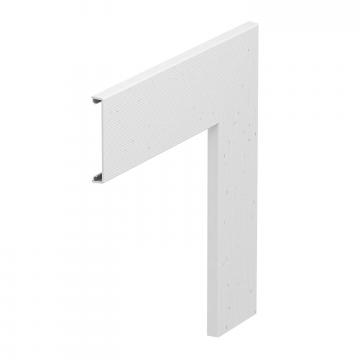 Tapa para ángulo plano, lisa