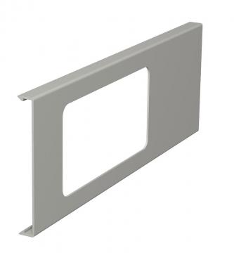 Cover for double accessory mounting box for WDK trunking, trunking height 110 mm