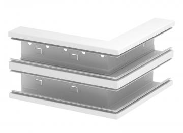 External corner, symmetrical, double, for device installation trunking Rapid 80 type GS-S70210