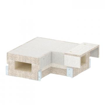 90° bend for PYROLINE® Con S  BSKH09-K0511fire protection duct