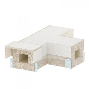 T piece for PYROLINE® Con S BSKH09-K0506 fire protection duct