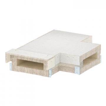 T piece for PYROLINE® Con S BSKH09-K0521 fire protection duct 