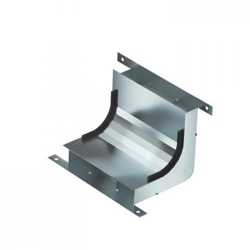 Vertical bend, two-compartment, height 38 mm