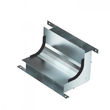 Vertical bend, three-compartment, height 48 mm