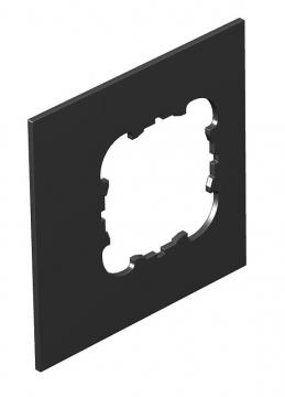 Cover plate, Telitank T4L/T8NL, round installation opening for EKR device, for lengthwise side