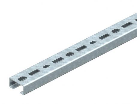 CM3015 profile rail, slot 16 mm, FT, perforated 500 | 30 | 15 | 1.5 | Steel | Hot-dip galvanised | 