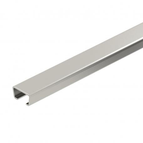 AML3518 anchor rail, slot 16.5 mm, A2, unperforated 2000 | 35 | 18 | 1.5 | Stainless steel 1.4301 | Bright, treated | 