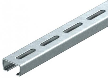 Anchor rail AML3518, slot width 16.5 mm, FT, perforated 1000 | 35 | 18 | 2 | Steel | Hot-dip galvanised | 