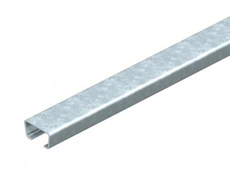 AML3518 anchor rail, slot 16.5 mm, FS, unperforated 2000 | 35 | 18 | 1.5 | Steel | Strip galvanized | 
