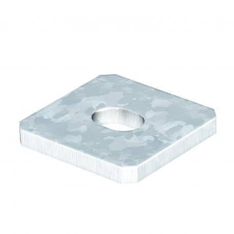 Connection plate with 1 hole FT