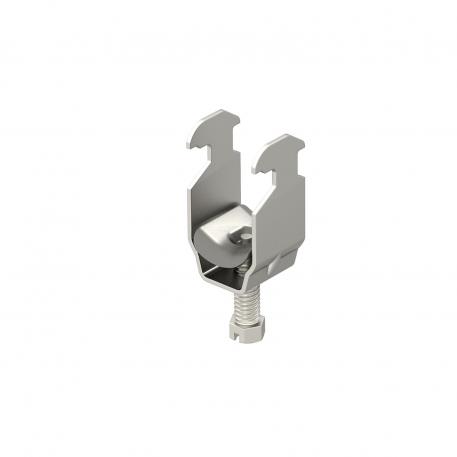 Clamp clip, single, A2 metal pressure trough