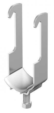 Clamp clip, single, A2 plastic pressure trough