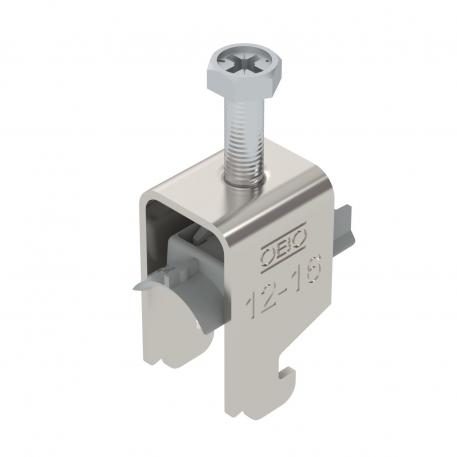 Clamp clip 2056 N-foot, 1-fold, plastic pressure sleeve, A2 12 | 16 | 3