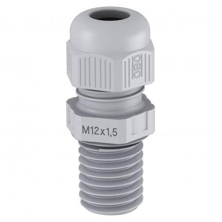 Cable gland, long metric thread, silver grey  |  | M20 x 1,5 | no | Silver grey; RAL 7001