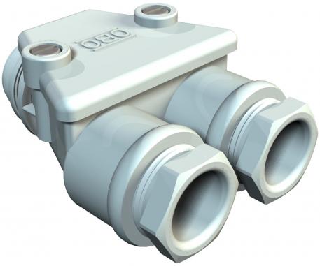Twin cable gland, PG thread