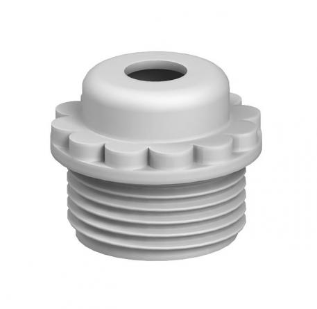 Screw-in nipple, metric thread, open version