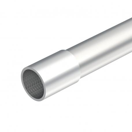 Aluminium pipe, with thread