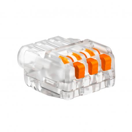 Universal plug-in terminal, 3-pole