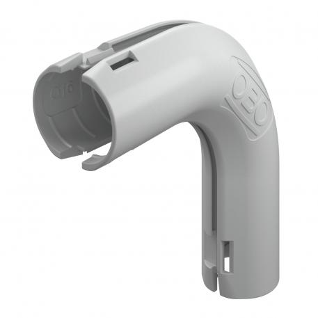 Curva Quick-Pipe de 90°, gris claro 