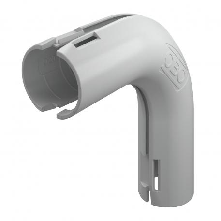 Curva Quick-Pipe de 90°, gris claro 