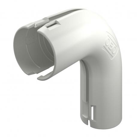 Curva Quick-Pipe 90º, blanco puro 