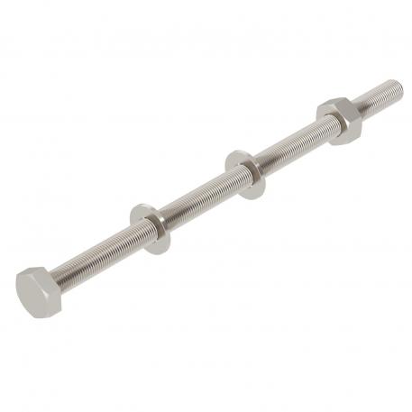 Hexagonal bolt M10 A2 10 | 190 | 17 | 10 | Stainless steel