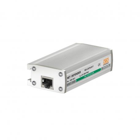 Surge protection for high-speed networks up to 1 GBit (Class ND-CAT6/E-F) 8 | Fine protection, 8 wires + shield | 58 | RJ45 8(8)