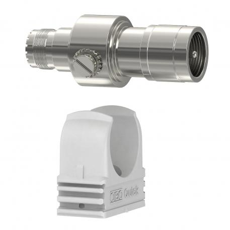 Coaxial protection devices for S-UHF connection: male/female 1 | 130 | 185 | UHF