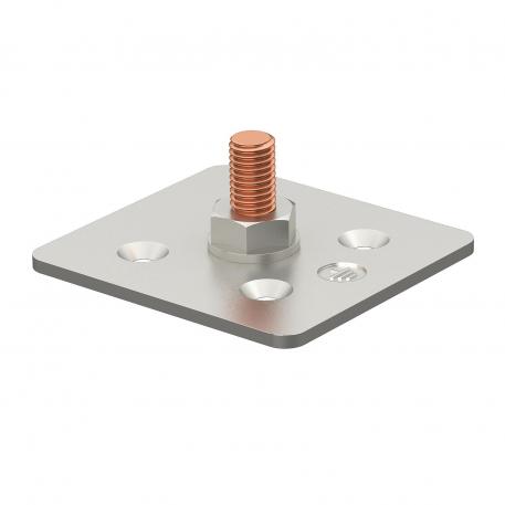 Mounting plate, 1-pole, M10