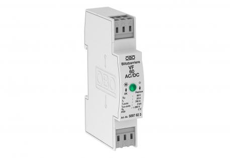 Protección para sistemas MCR de alimentación eléctrica 60 V 2 | 80 | 110 | IP20