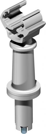 Soporte para conductores en tejados de tejas, de pizarra y de planchas onduladas, con soporte para conductor 67 | Rd 8-10