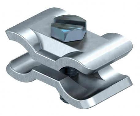 Parallel clamp for the connecting of reinforcing steels FT Ø 10-20