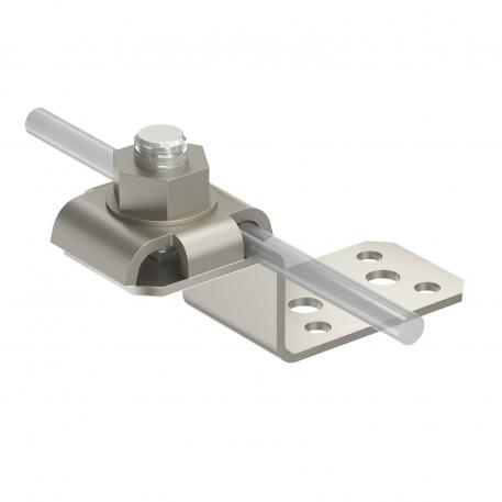 Connection component with double crossbar