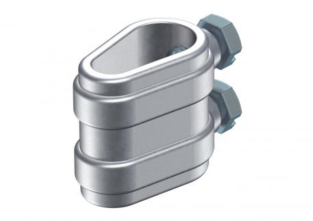 Separating piece, open 