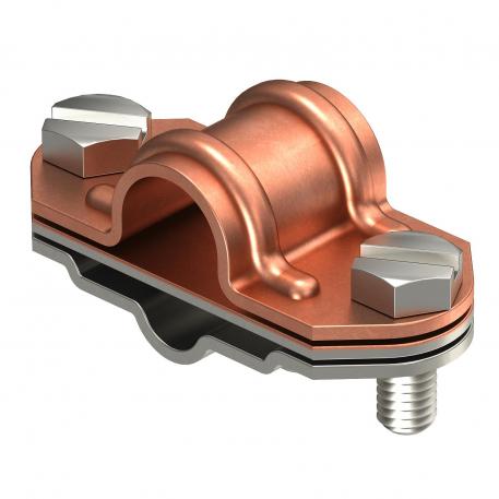 Universal bi-metal separating piece, Rd 16 copper, Rd 8-10 A2