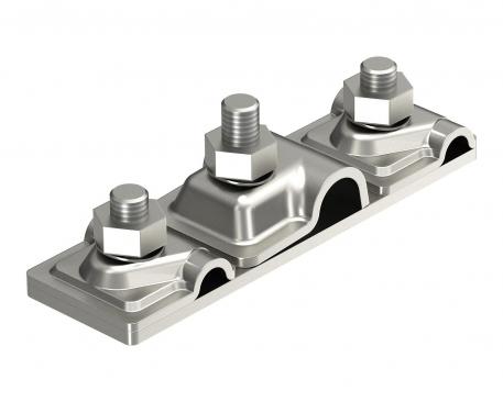 Connection plate for two isCon® conductors