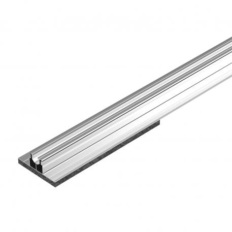 Support profile for PV module mounting, flat roof