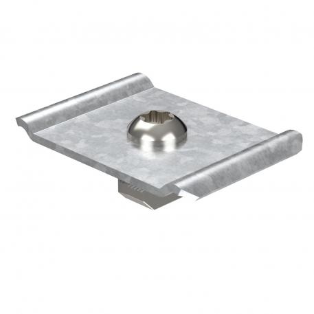 Fastening set mesh cable tray, PV mounting system, flat roof