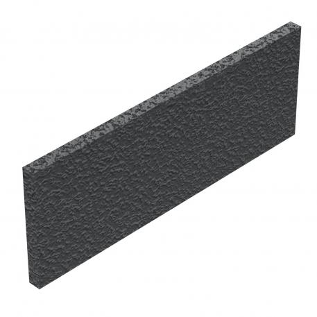 Building protection mat for flat roofs, self-adhesive