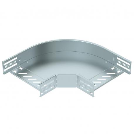 90° bend 60, EcoLine, FS 200 | Steel, CO2 reduced | Strip galvanized | zinc