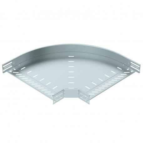 90° bend 60, EcoLine, FS 400 | Steel, CO2 reduced | Strip galvanized | zinc