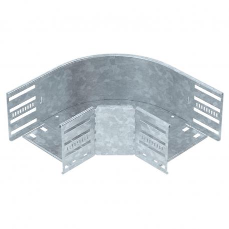 Curva de 90° 110 FT 150 | Acero | Galvanizado por inmersión en caliente | zinc