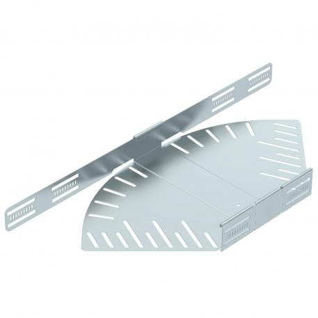 Curva de ángulo regulable 60 FS 300 | Acero | Galvanizado en banda | zinc