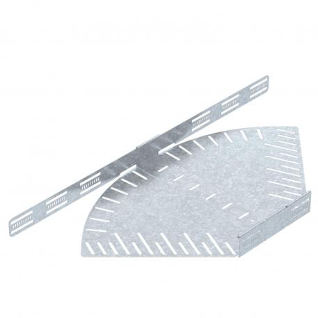 Bend, angle-adjustable, 60 FT 400 | Steel | Hot-dip galvanised | zinc